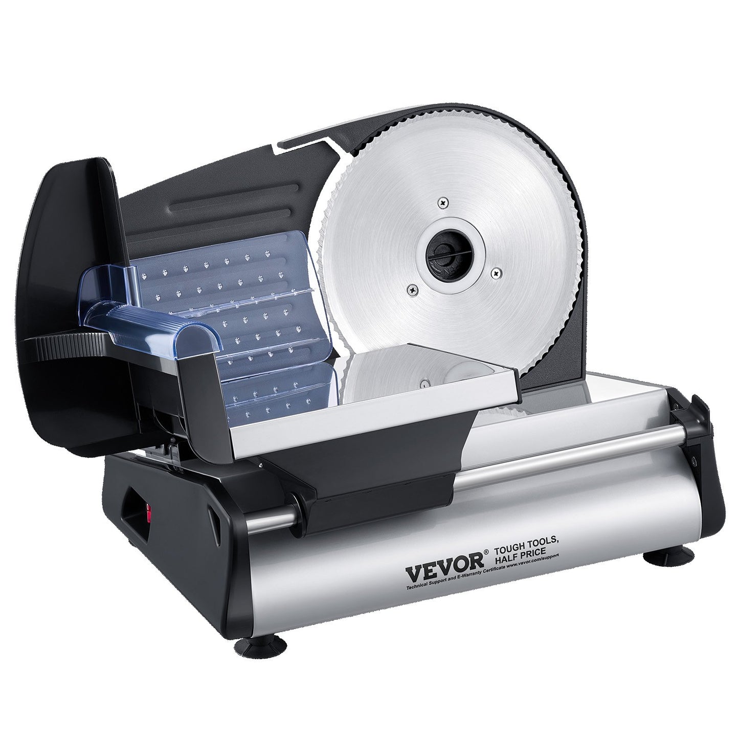 Köttskärare 180W 7,5" Elektrisk Deli Food Slicer för köttbrödsost