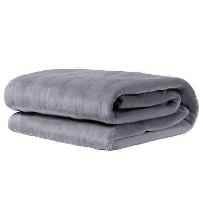 Uppvärmd filt 130 x 160 cm Elektrisk kast mjuk flanell för present mormor