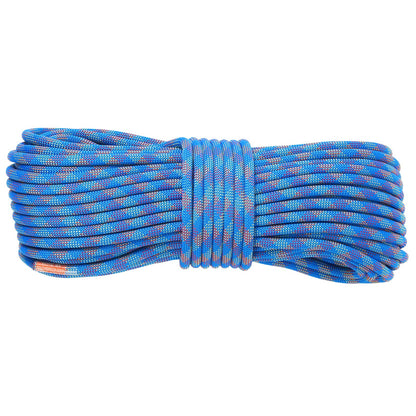 10.2mm Dynamic Climbing Rope 50M (164ft) Outdoor Climbing Rope Blue