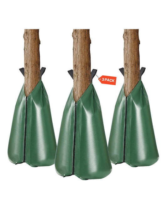 Tree Watering Bag 3-Pack 20 Gallons Slow Release Tree Watering Bag Durable