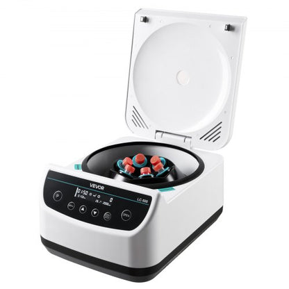 Centrifugmaskin 2/5/10/15/50 ml Hastighet 500-4000 rpm med 1 rotor och timer