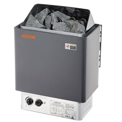 8KW Elektrisk Bastuvärmare Spis Inbyggd kontroll för 8-12 m³ Home Spa