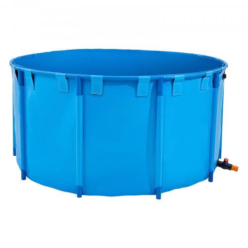 Canvas Fish Pond Upland Fish Aquarium 818 Gallon Round Koi Pond (Blue)