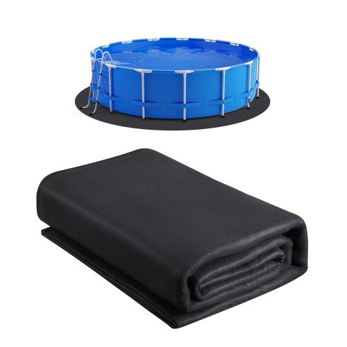 12 foot round pool mat for above ground pools, heavy duty pool mat | EU