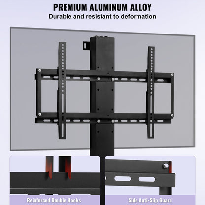 TV Lift Stand Motorized TV Auto Lift Monteringsfäste för 26"-60" Flat Screen LCD/LED/OLED Plasma TV Heavy Duty Electric TV Mount Motorized TV Lift