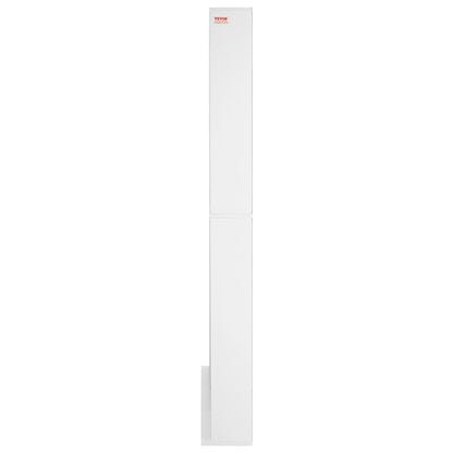 Media Storage Cabinet 9 lager Justerbara DVD-hyllor Rymmer 756 CD-skivor Vita