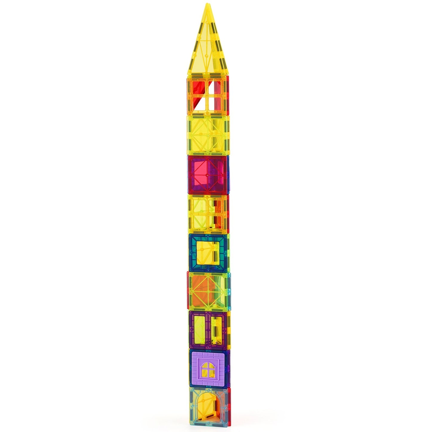 Magnetiska plattor Magnetisk byggleksak 56 ST Magnetblock för barn 3D-set