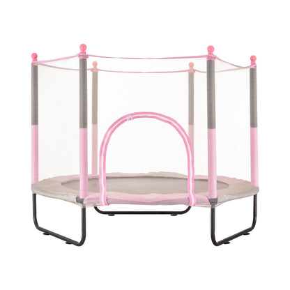 60" Trampoline for Kids Mini Toddler Trampoline with Net Indoor Outdoor