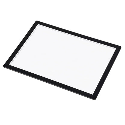 A4 LED Light Board Uppladdningsbar Tracing Pad 5 nivåer Dimbar Ljusstyrka