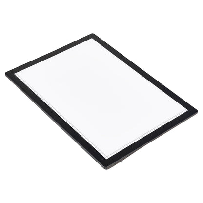 A4 LED Light Board Uppladdningsbar Tracing Pad 5 nivåer Dimbar Ljusstyrka