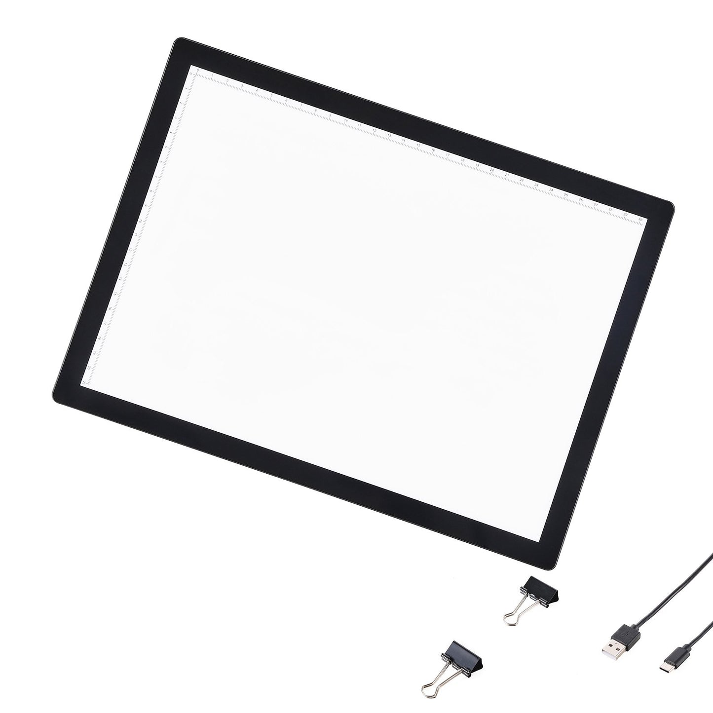A4 LED Light Board Uppladdningsbar Tracing Pad 5 nivåer Dimbar Ljusstyrka