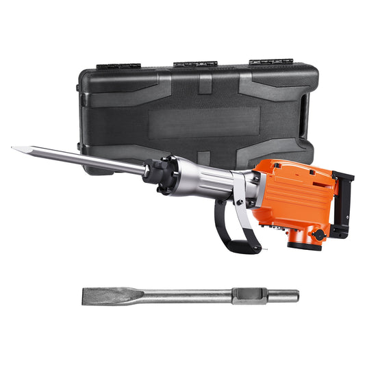 Abbruchhammer Betonbrecher 2200W Elektrohammer 2 Meißel Bits