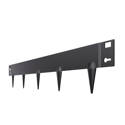 Stål Landskapskant 5-pack 39 x 3 tum Rostbeständig Pathway Divider