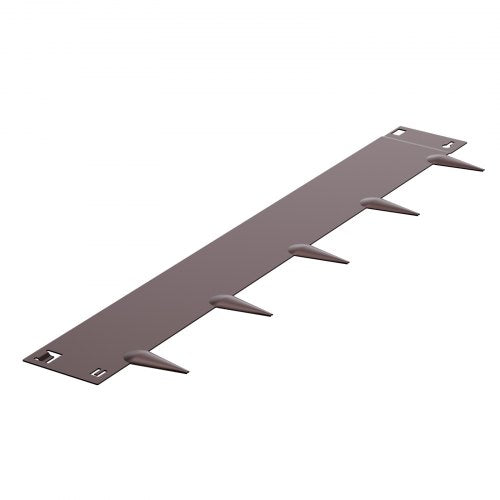 Stålkantlist 5-pack 91 x 13 cm Rostbeständig för trädgården Brun