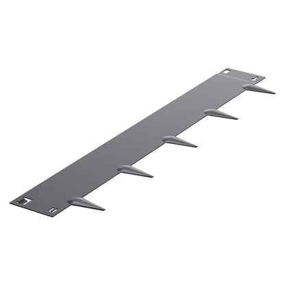 Steel Landskapskant 5-pack 39 x 5 tum Rostbeständig för Yard Dark Grey