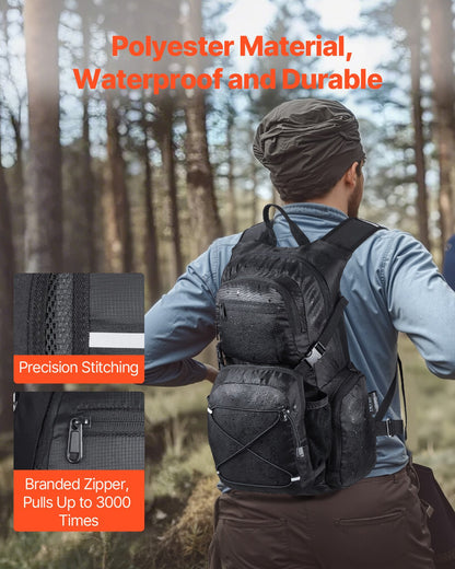 Hydration Pack Backpack 2L TPU Water Bladder Cycling Hiking Running Camping