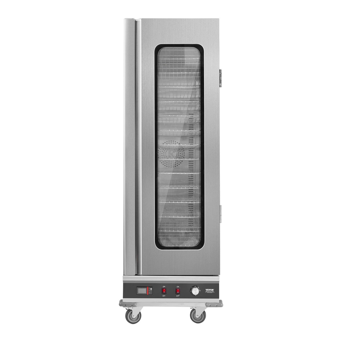Hot Box Food Warmer 16-Tier Concession Warmer Cabinet with Water Tray