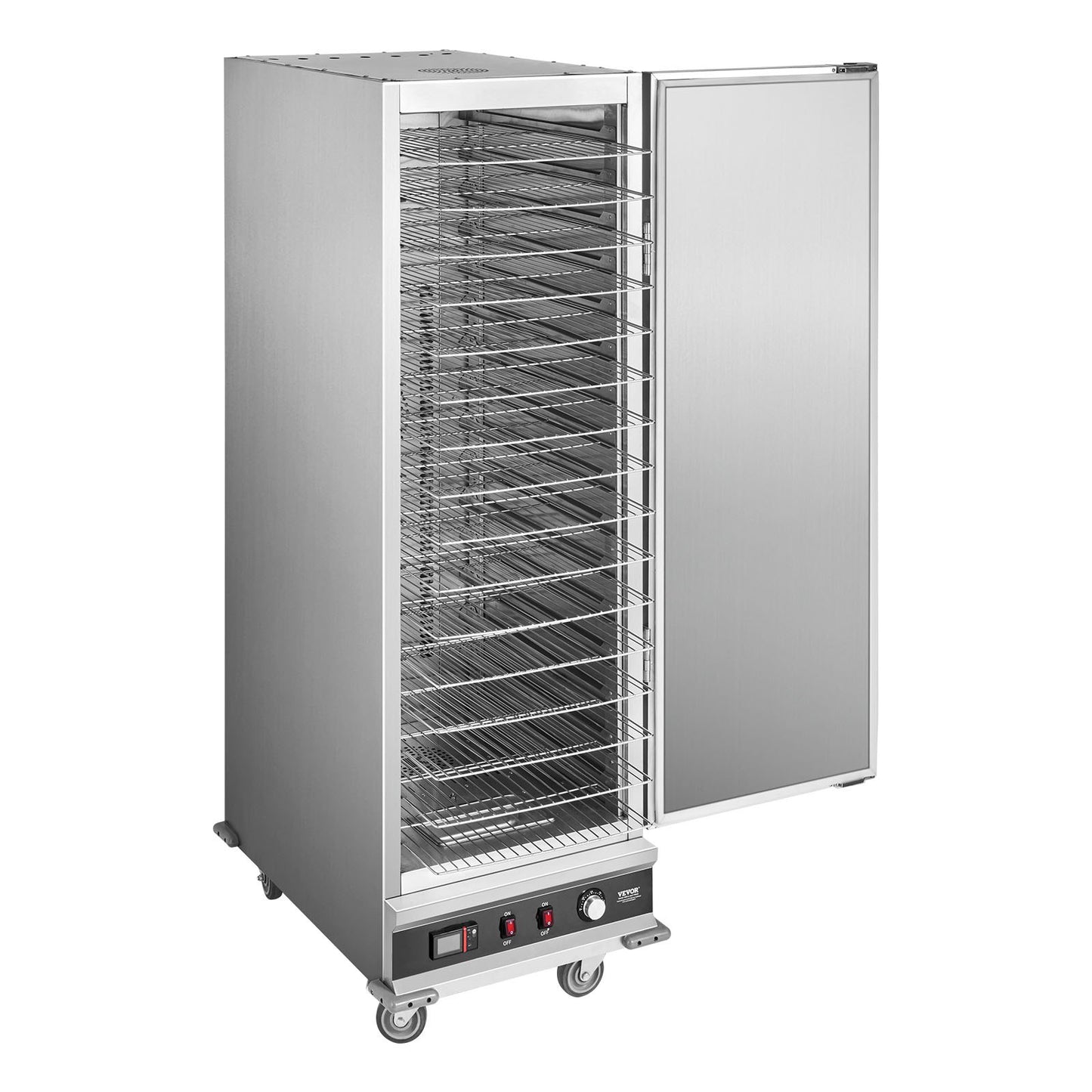 Hot Box Food Warmer 16-Tier Concession Warmer Cabinet with Water Tray