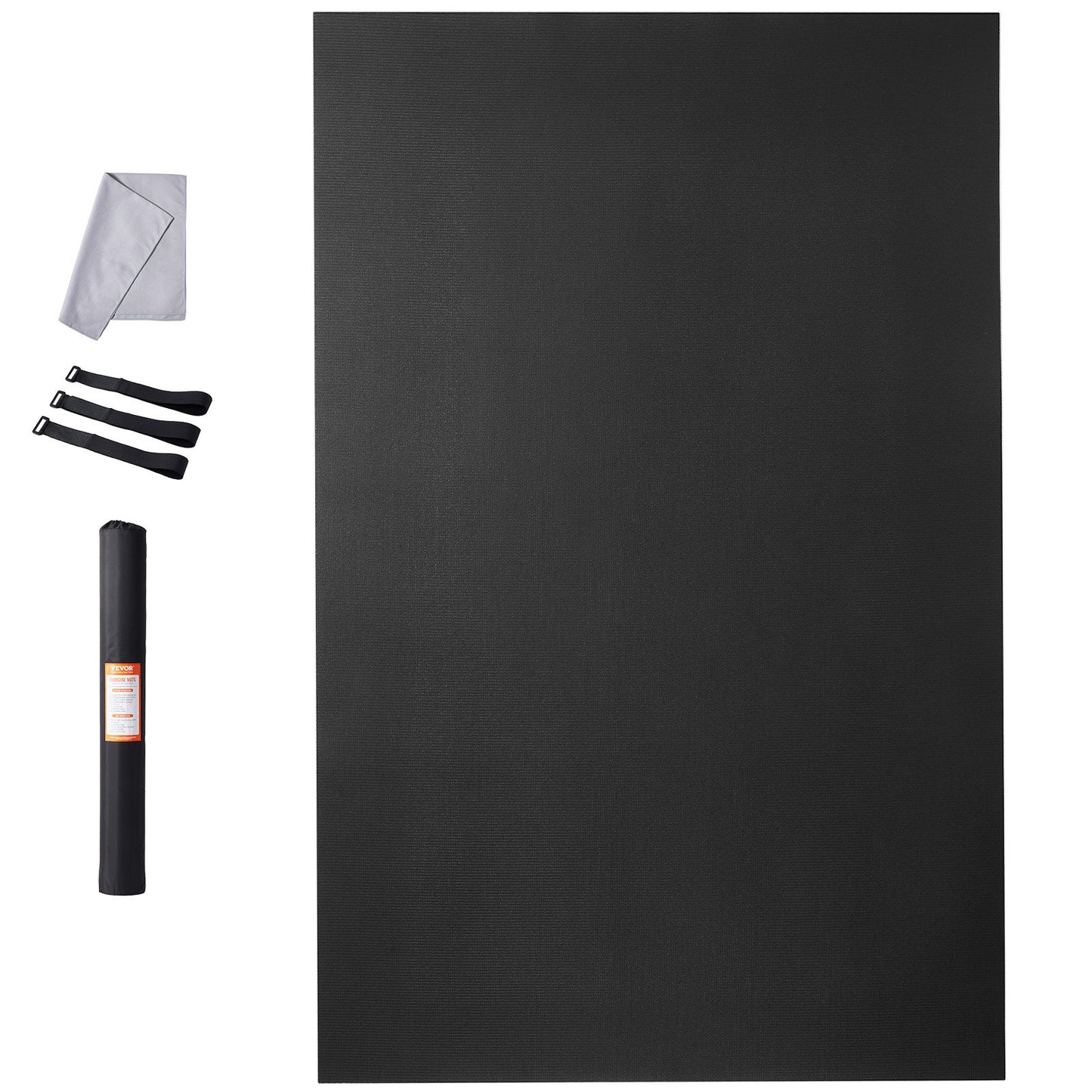 Träningsmatta Halkfri yogamatta Gym Fitness Pilate Träningsmatta (9x6ft)