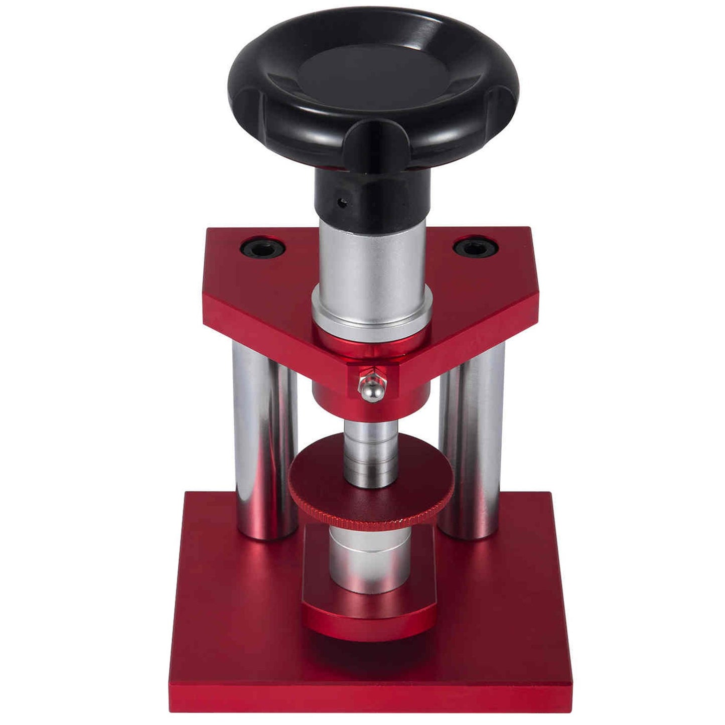 8" Kristallram Pressfodral Baksida Klocka Fodralöppnare rörelsehållare Big Gland