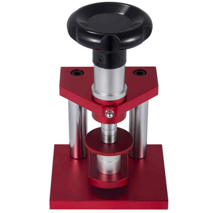 8" Kristallram Pressfodral Baksida Klocka Fodralöppnare rörelsehållare Big Gland