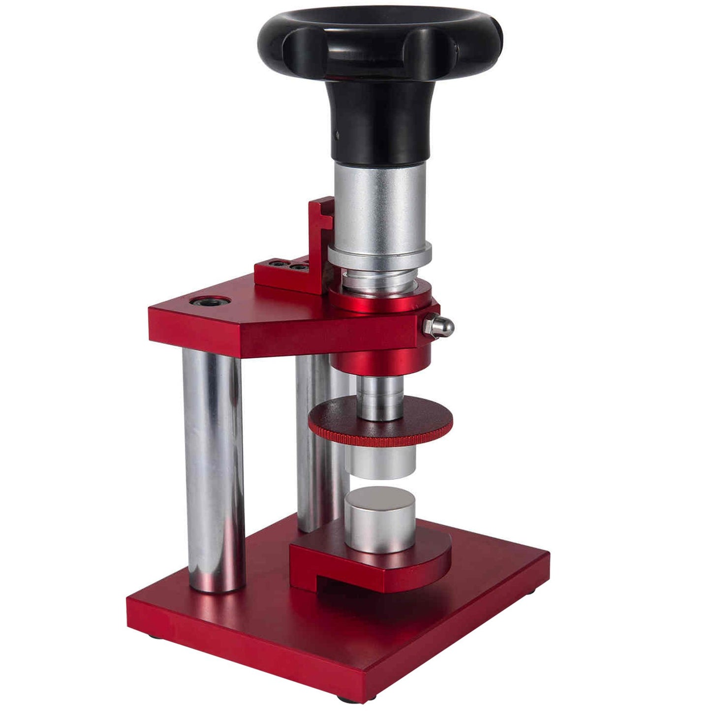 8" Kristallram Pressfodral Baksida Klocka Fodralöppnare rörelsehållare Big Gland
