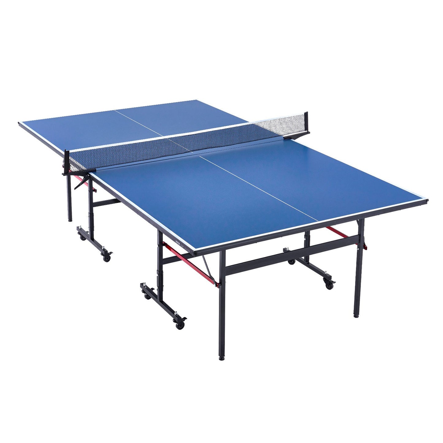 Ping Pong Table Foldable Table Tennis Game Table Indoor with Clamp Net