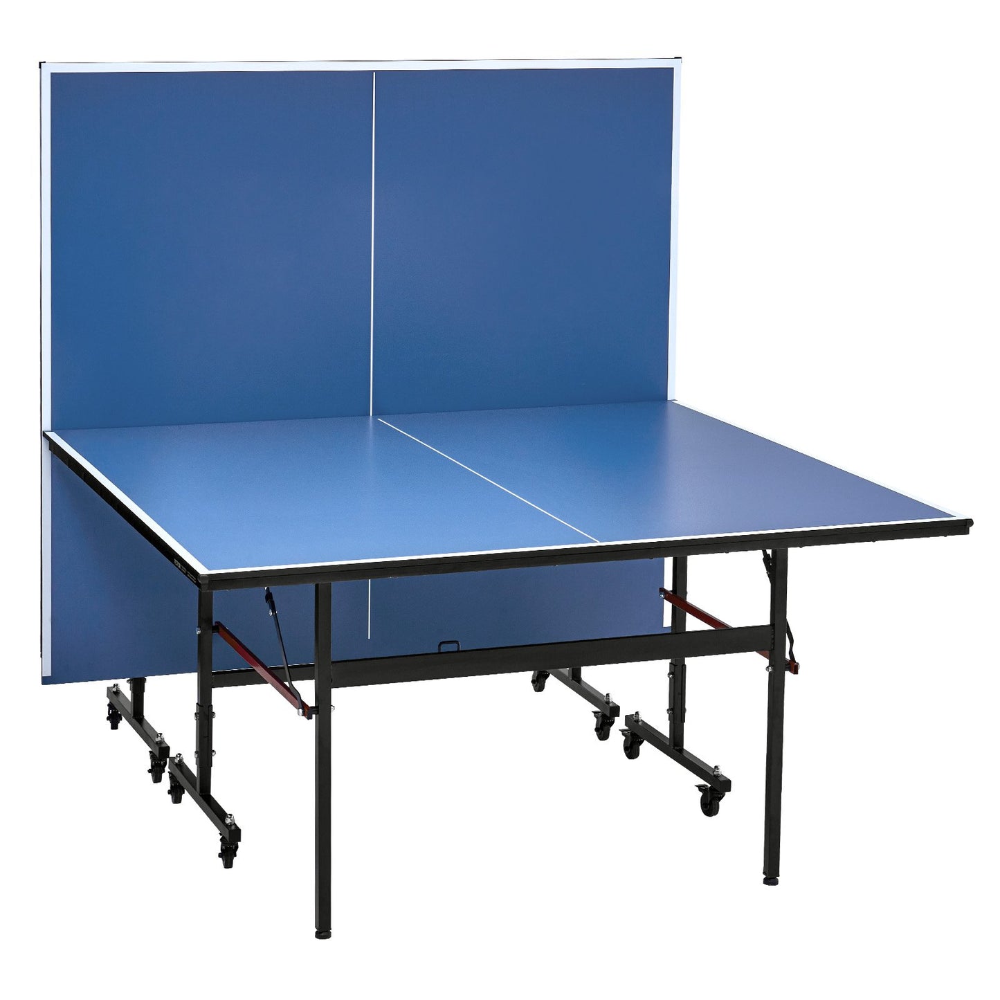 Ping Pong Table Foldable Table Tennis Game Table Indoor with Clamp Net