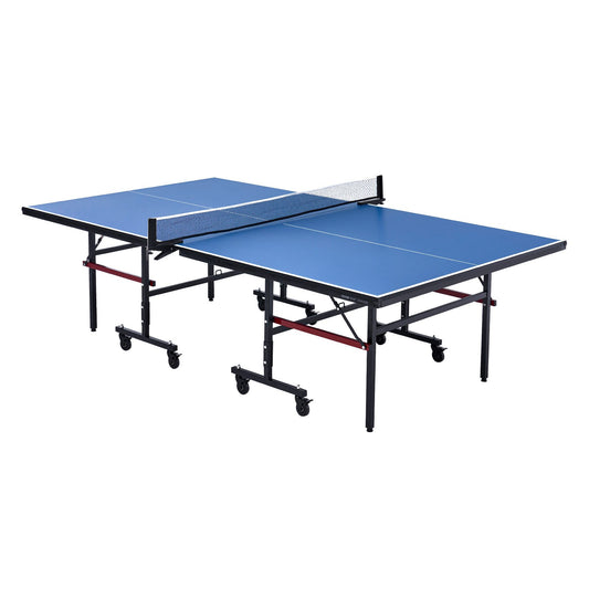 Ping Pong Bord Hopfällbart Bordtennis Spelbord inomhus med klämnät