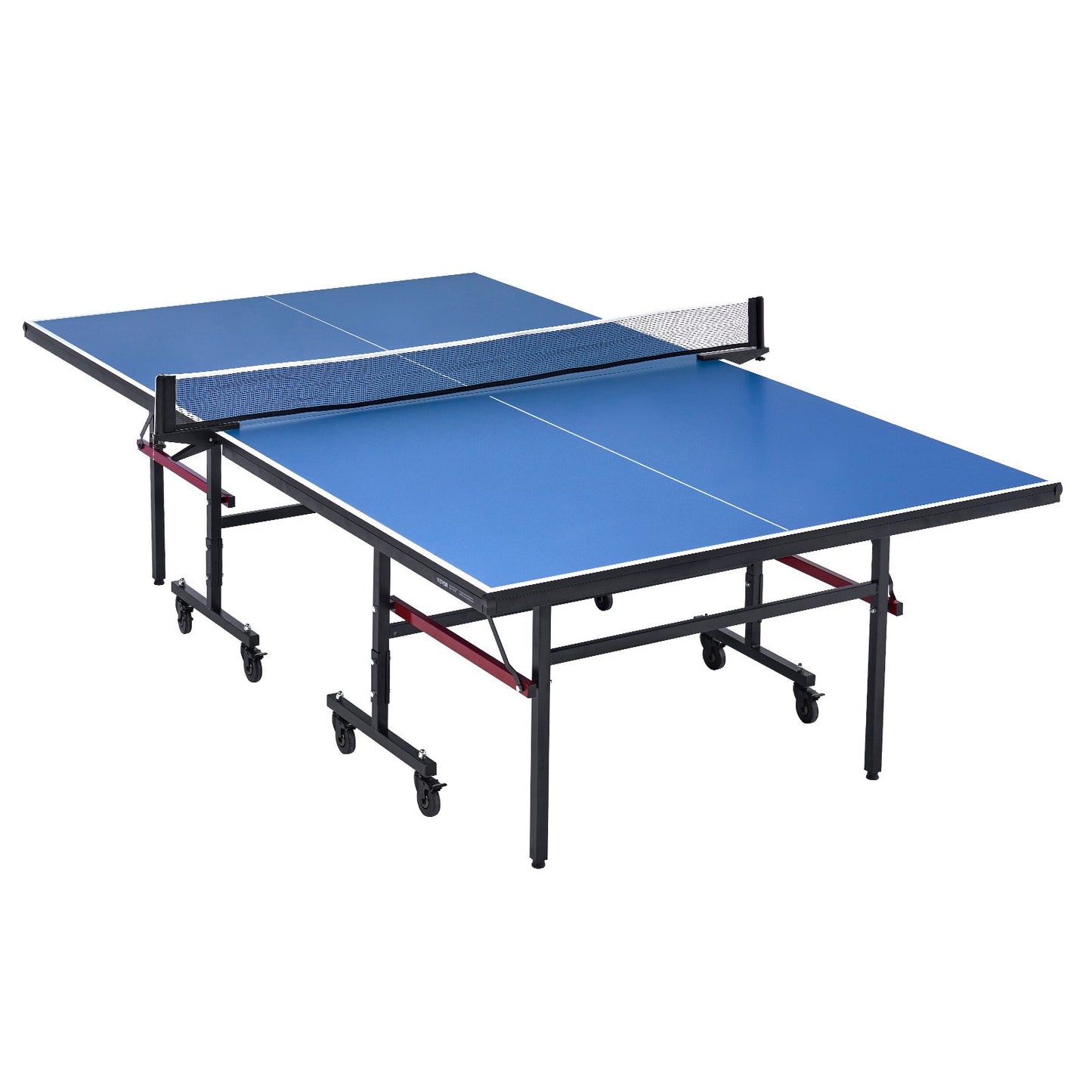 Ping Pong Bord Hopfällbart Bordtennis Spelbord inomhus med klämnät