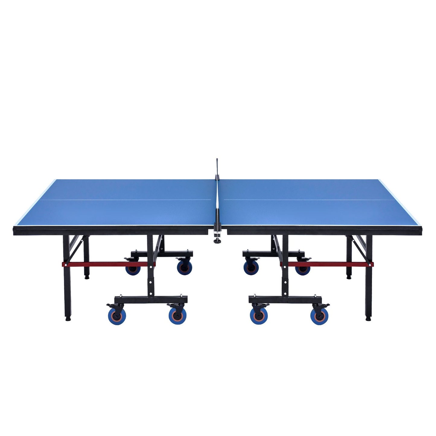 Ping Pong Table Foldable Table Tennis Game Table Indoor with Clamp Net