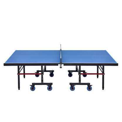 Ping Pong Table Foldable Table Tennis Game Table Indoor with Clamp Net