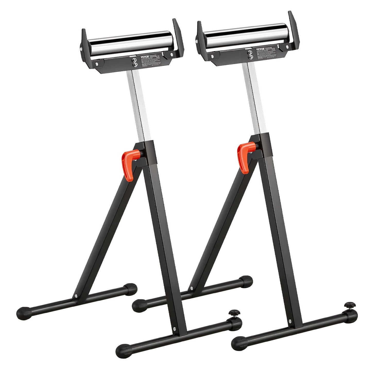 2-pack roller stand Max load 250 lb Adjustable 27-43 inches for woodworking