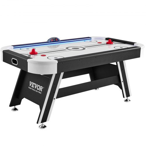 Air Powered Hockey Table Sports Hockey Game Pushers Pucks LED Scoring | EU