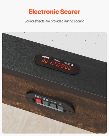 214 cm Air Hockey Table Air Powered Arcade Table Electronic Scorer Pushers