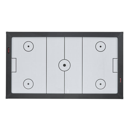 214 cm Air Hockey Table Air Powered Arcade Table Electronic Scorer Pushers