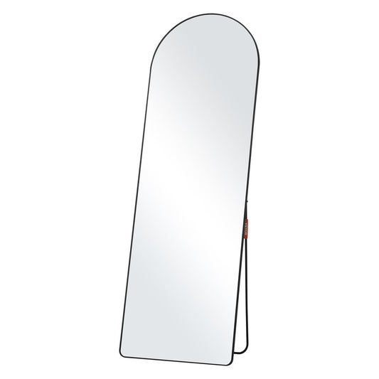 Välvd hellängdsspegel 65'' x 22'' helkroppsspegel stående hängande