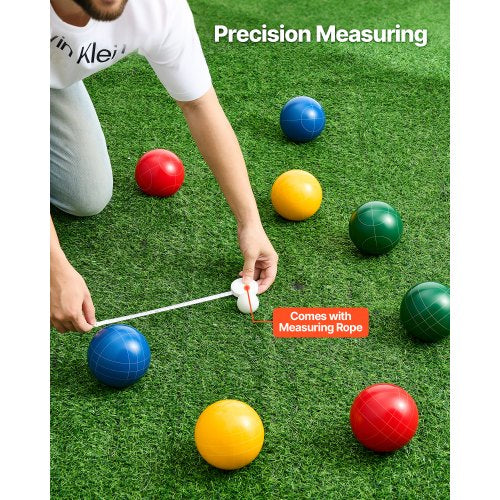 Bocciabollset Bocciabollsspelset 107 mm 8 hartsbollar 4 färger för stranden |  EU
