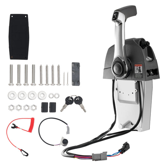 Outboard Throttle Remote Control Box Toppmonterad för Evinrude Johnson
