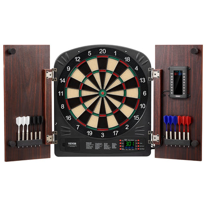 Dartboard und Cabinet Set komplett mit allem Zubehör Einfache Montage