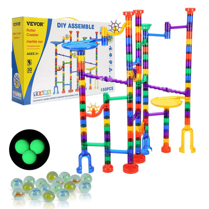 Marble Run Set 150PCS Building STEM Toy Educational Blocks Gift for Kids