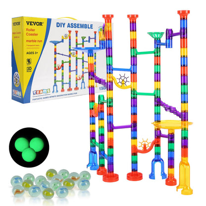 Marble Run Set 150PCS Building STEM Toy Educational Blocks Gift for Kids