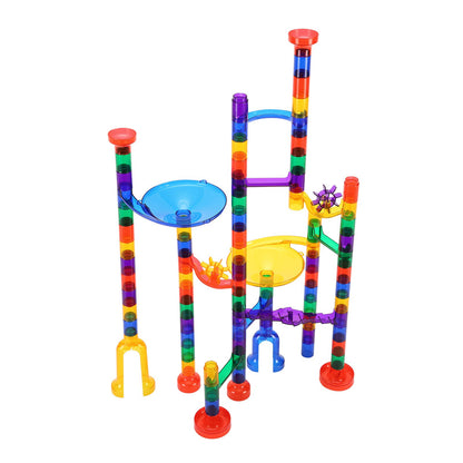 Marble Run Set 110PCS Building STEM Toy Educational Blocks Gift for Kids