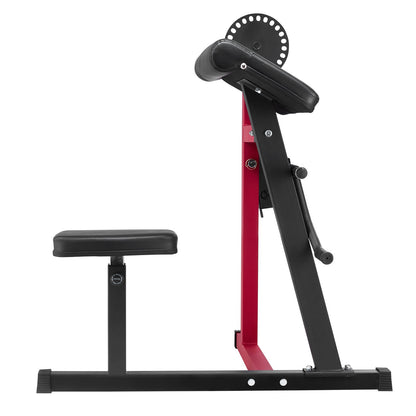 2 in 1 Preacher Curl Bench Bicep Curls and Triceps Extension Machine