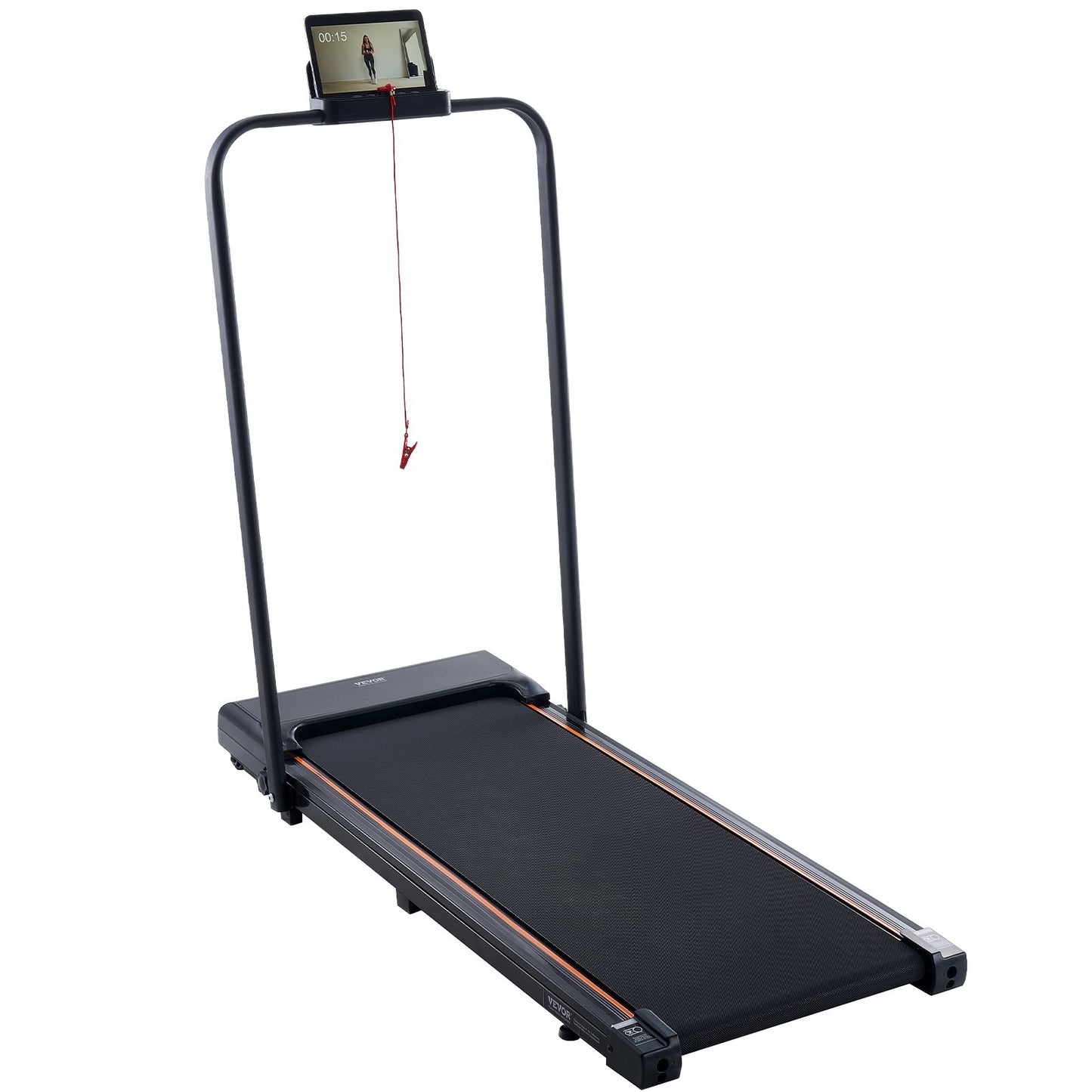 Walking Pad under skrivbordet Löpband med handtag för hemmakontoret