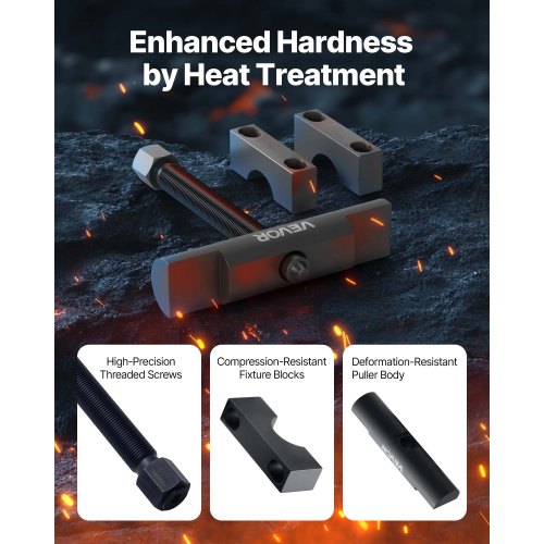 Heavy duty fork removal puller for truck equipment class 6-8 | EU