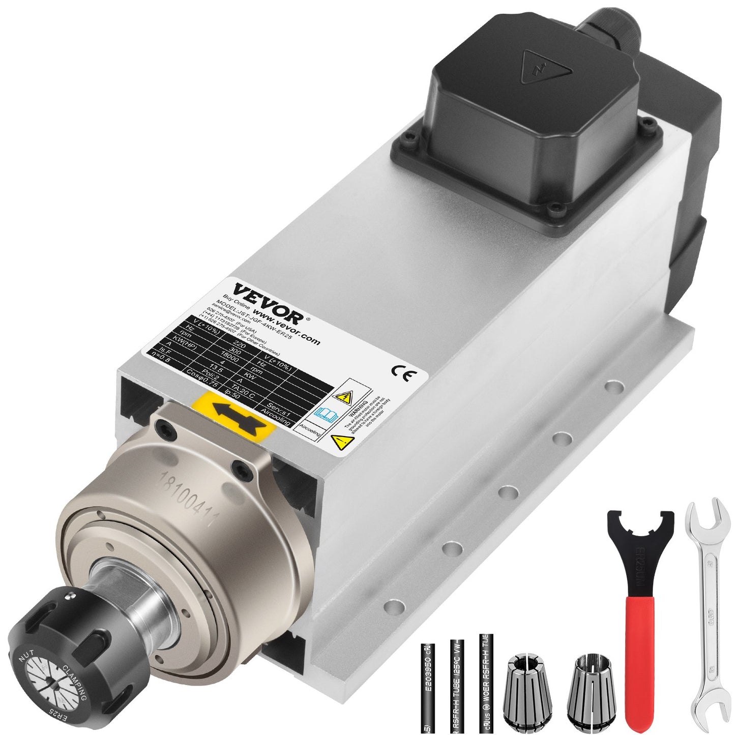 4KW 2220V air cooled spindle motor ER25 CNC air cooling spindle motor for CNC engraving milling machine