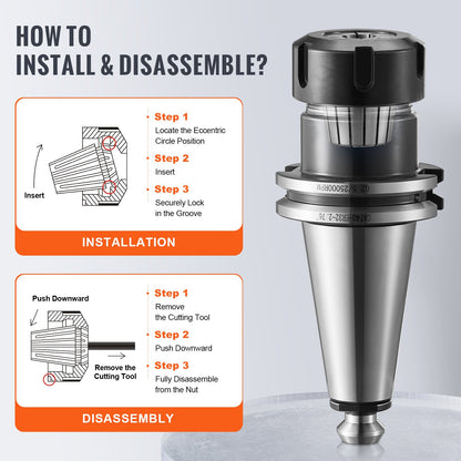 25pcs ER32 Collet Set, 1/16''-13/16'', ER32 Spring Collet Chuck Set, 0.0006"/15 μm TIR Lathe Chuck Tool with 25 Marked Storage Boxes, for CNC Engraving Machine Milling Lathe Tool Drill Press