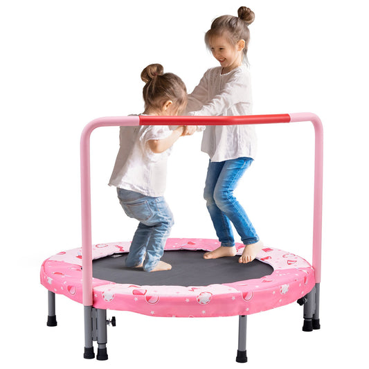 36" studsmatta för barn hopfällbar mini studsmatta för småbarn inomhus utomhus