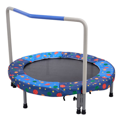 36" trampoline for kids foldable mini trampoline for toddlers indoor outdoor